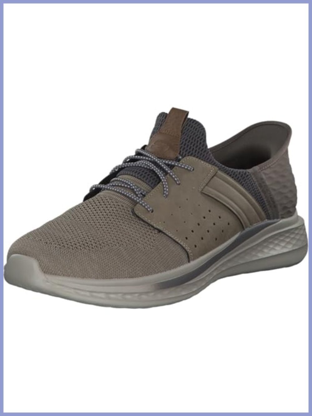 Men's Slip On Sneakers Memory Foam Vegan Comfort Casual Shoes